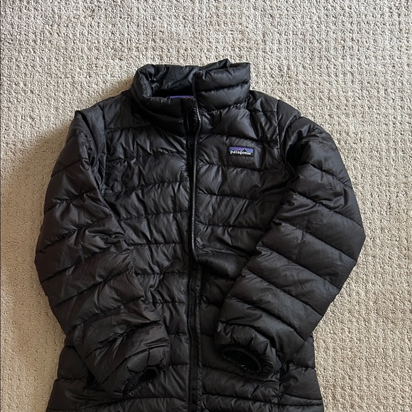 Patagonia Other - Patagonia Girls Black Quilted Down Puffer Jacket
